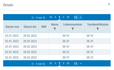 Beispielansicht "Details"